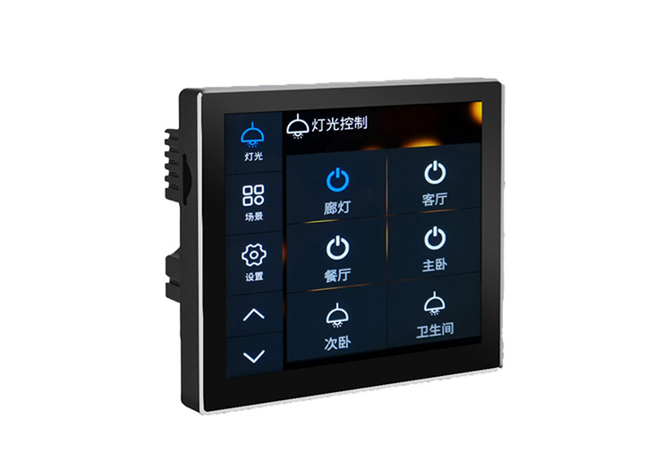 智能燈光 智能燈光 4寸液晶屏